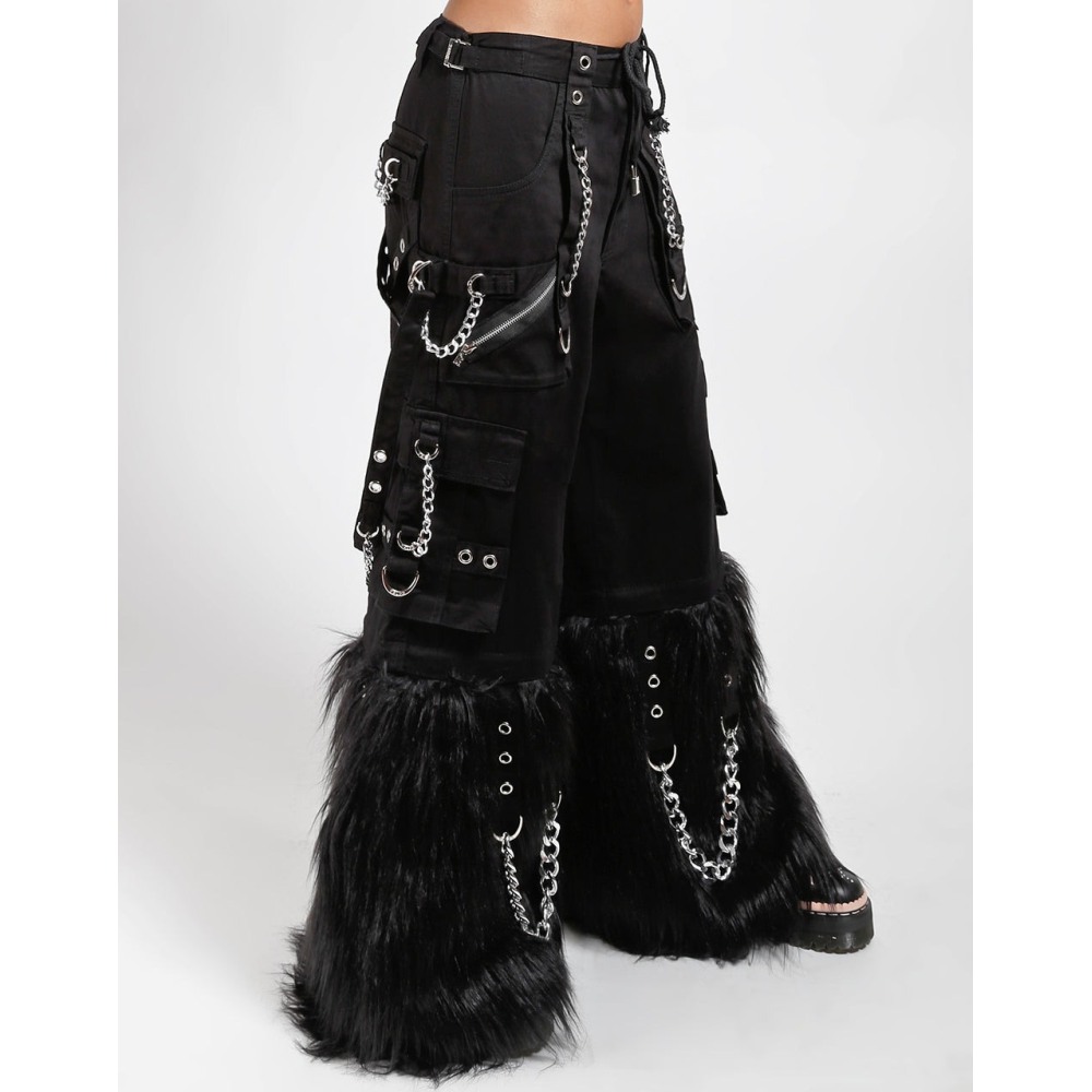 Tripp NYC - Furtastic Super Pantalon large - Noir